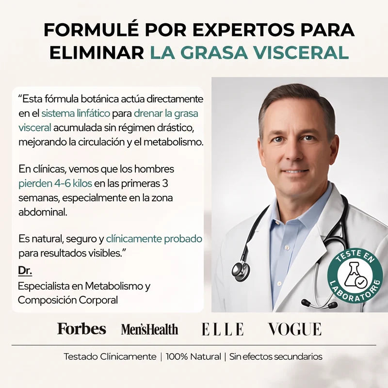 G.O Drainer Men — Energía y Drenaje Masculino